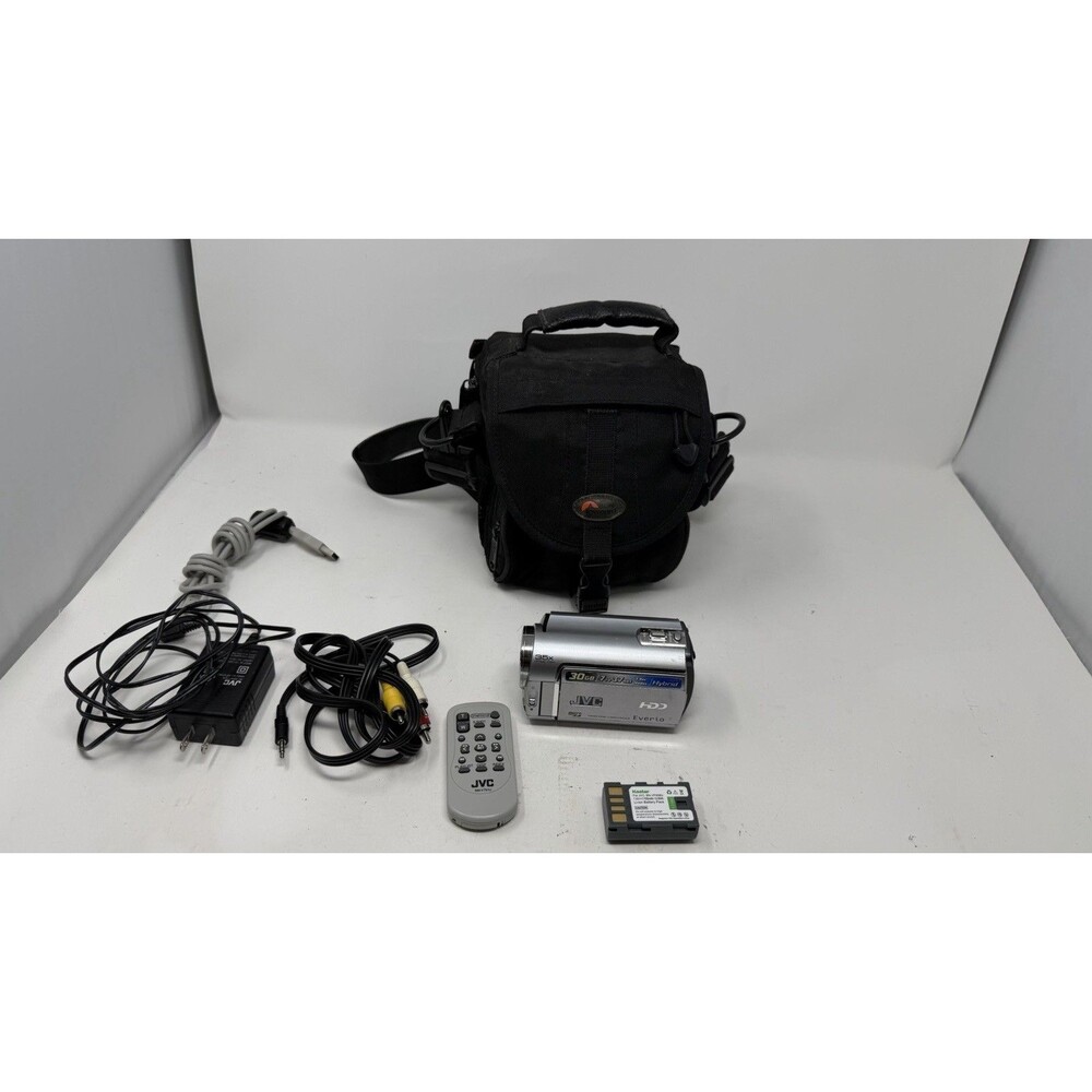 JVC Everio GZ-MG330HU Video Hard Disk Camcorder - Tested and Working